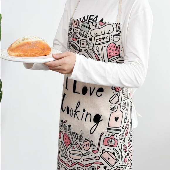 Kitchen Nwot I Love Cooking Apron Poshmark